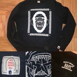 Authentic Bape CrewNeck